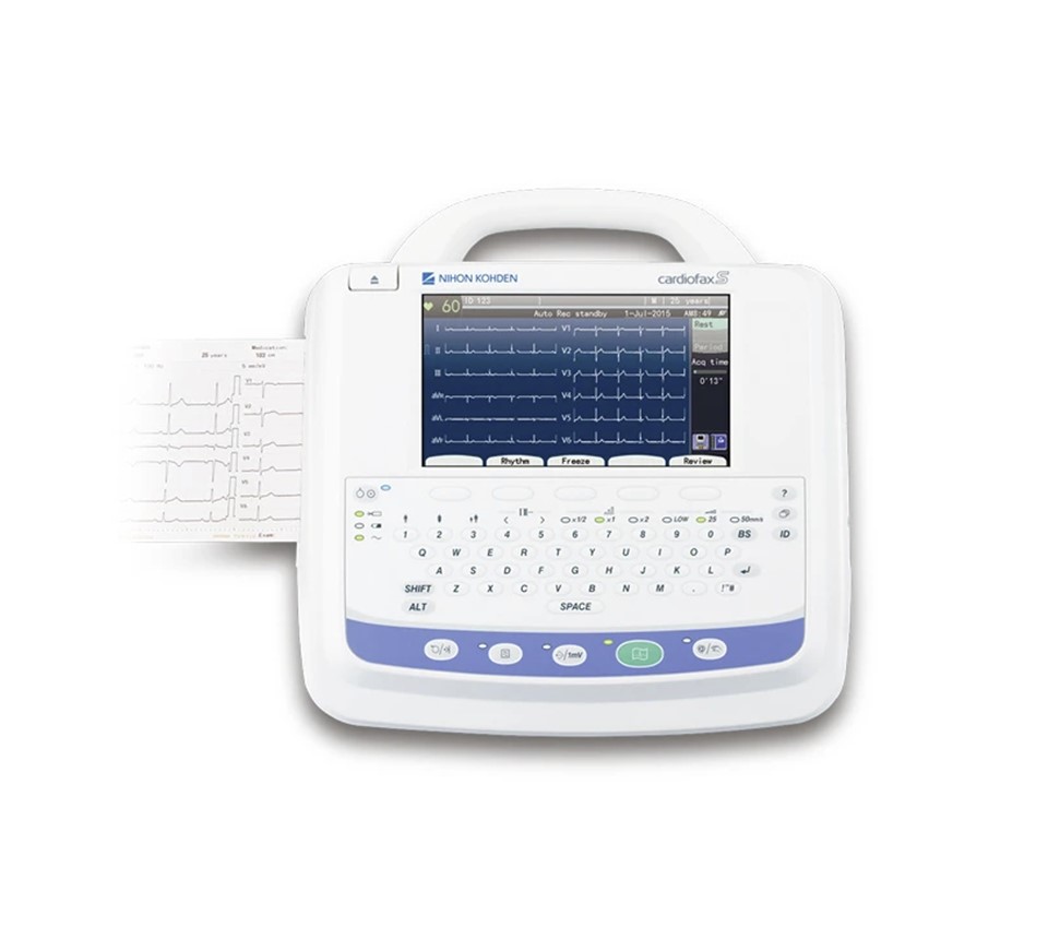 Electrocardiógrafo Nihon Kohden